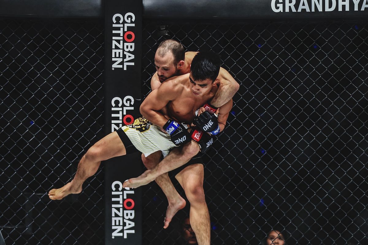 Jarred Brooks and Joshua Pacio - Photo by ONE Championship