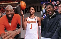 “So dope,” “Legendary”: Dwayne Wade & Jamal Crawford celebrate Carmelo Anthony’s son Kiyan’s big college decision