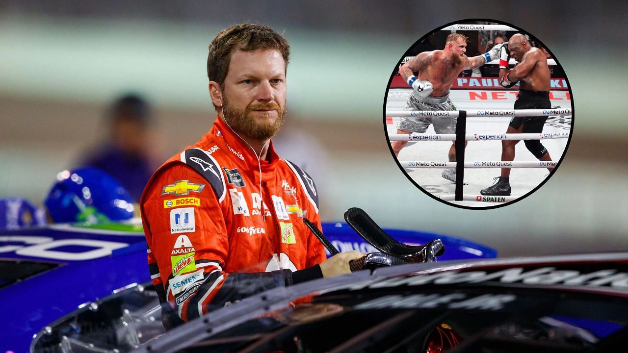 Dale Earnhardt Jr., Jake Paul, and Mike Tyson