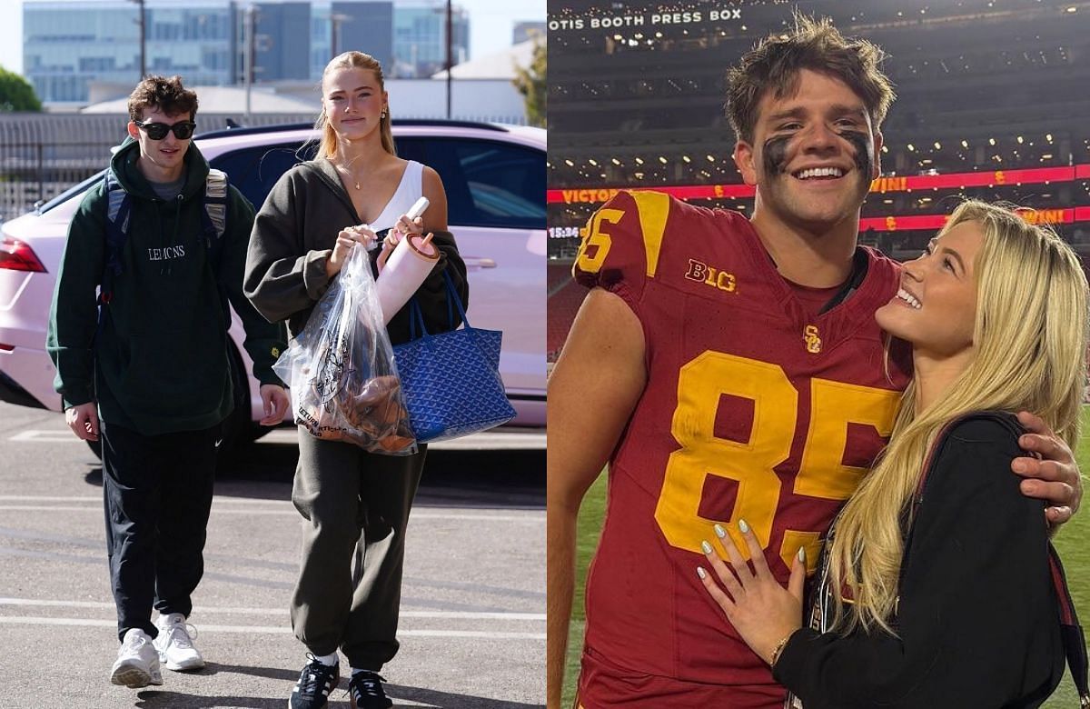 Stephen Nedoroscik, Rylee Arnold, and her Boyfriend Walker Lyons- Source- Getty and Instagram