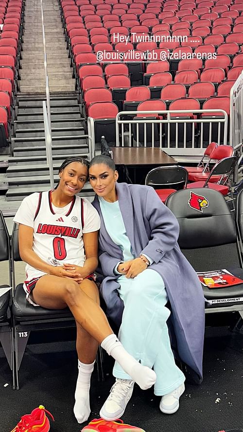 Laura Govan shared an adorable moment with her daughter Izela Arenas.