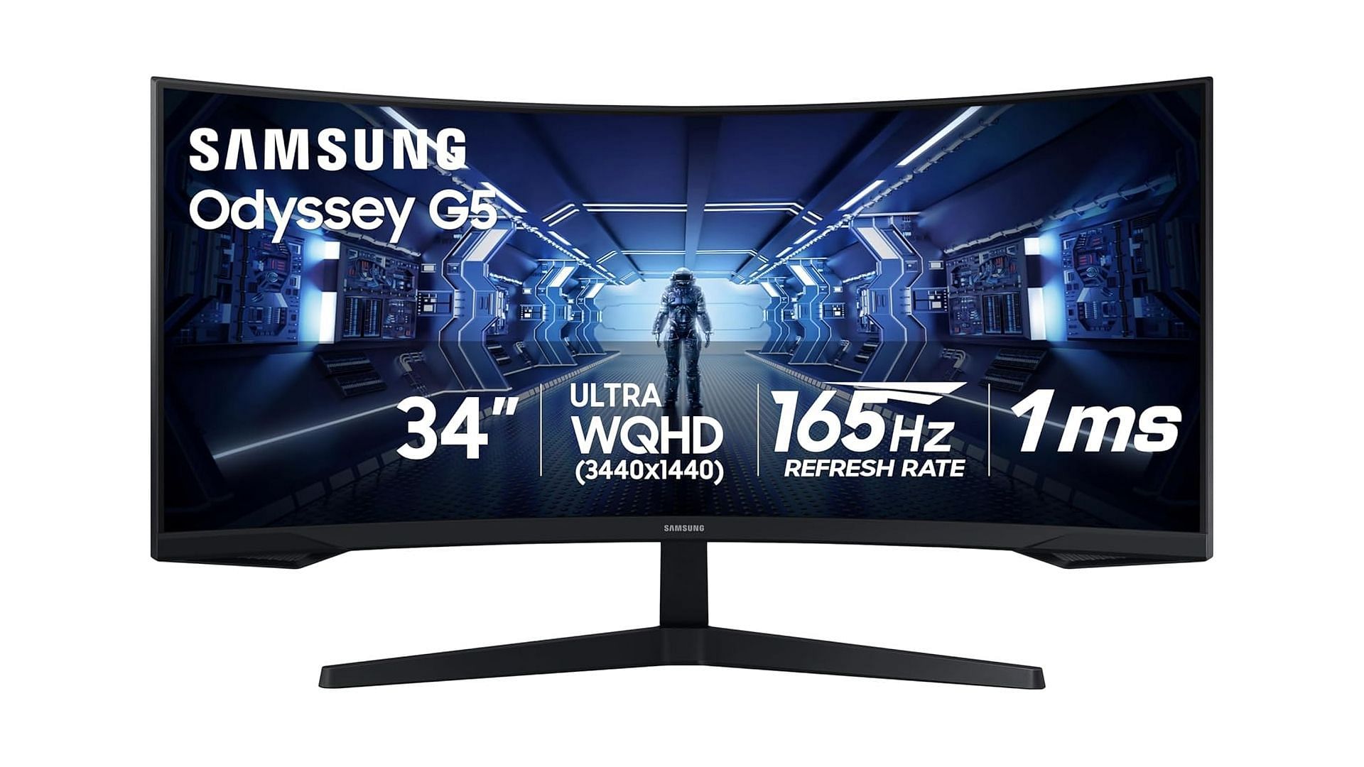 SAMSUNG 34&quot; Odyssey G5 (Image via Amazon)