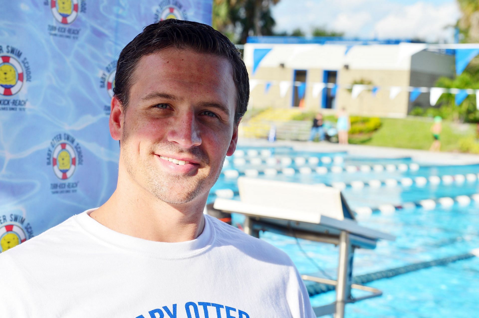 Ryan Lochte Visits Central Park Aquatic Complex (Source: Getty)