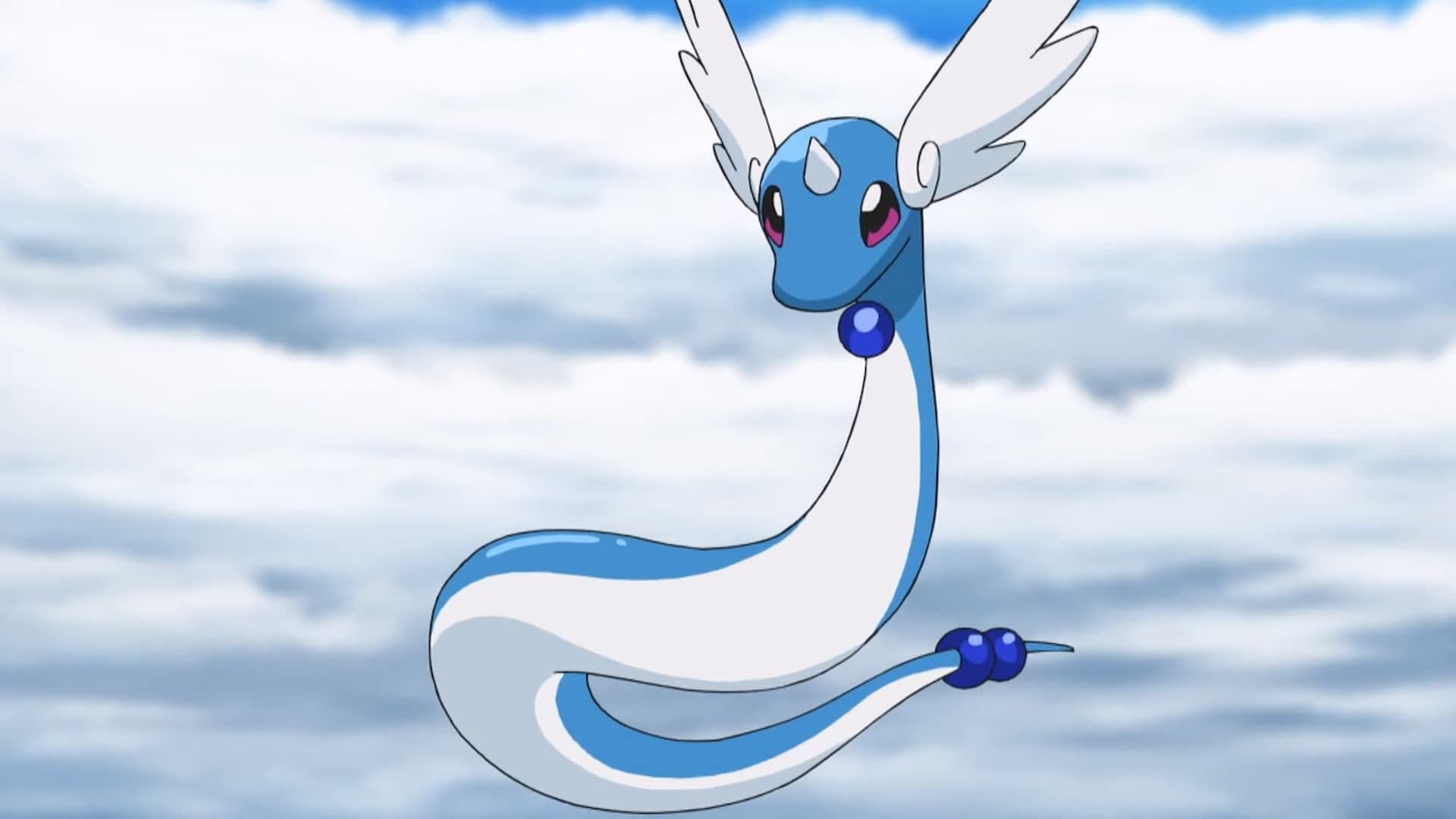 Dragonair as seen in the anime (Image via The Pokemon Company)