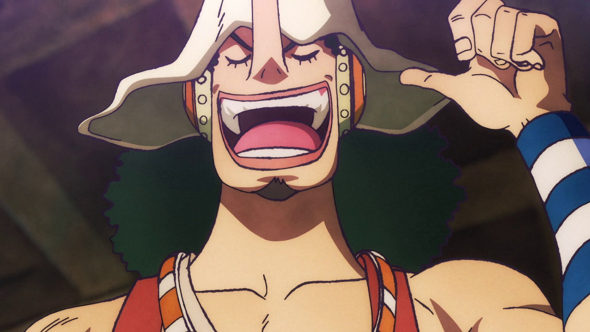 Usopp as seen in One Piece Log - Fish-Man Island Saga (Image via Toei Animation)