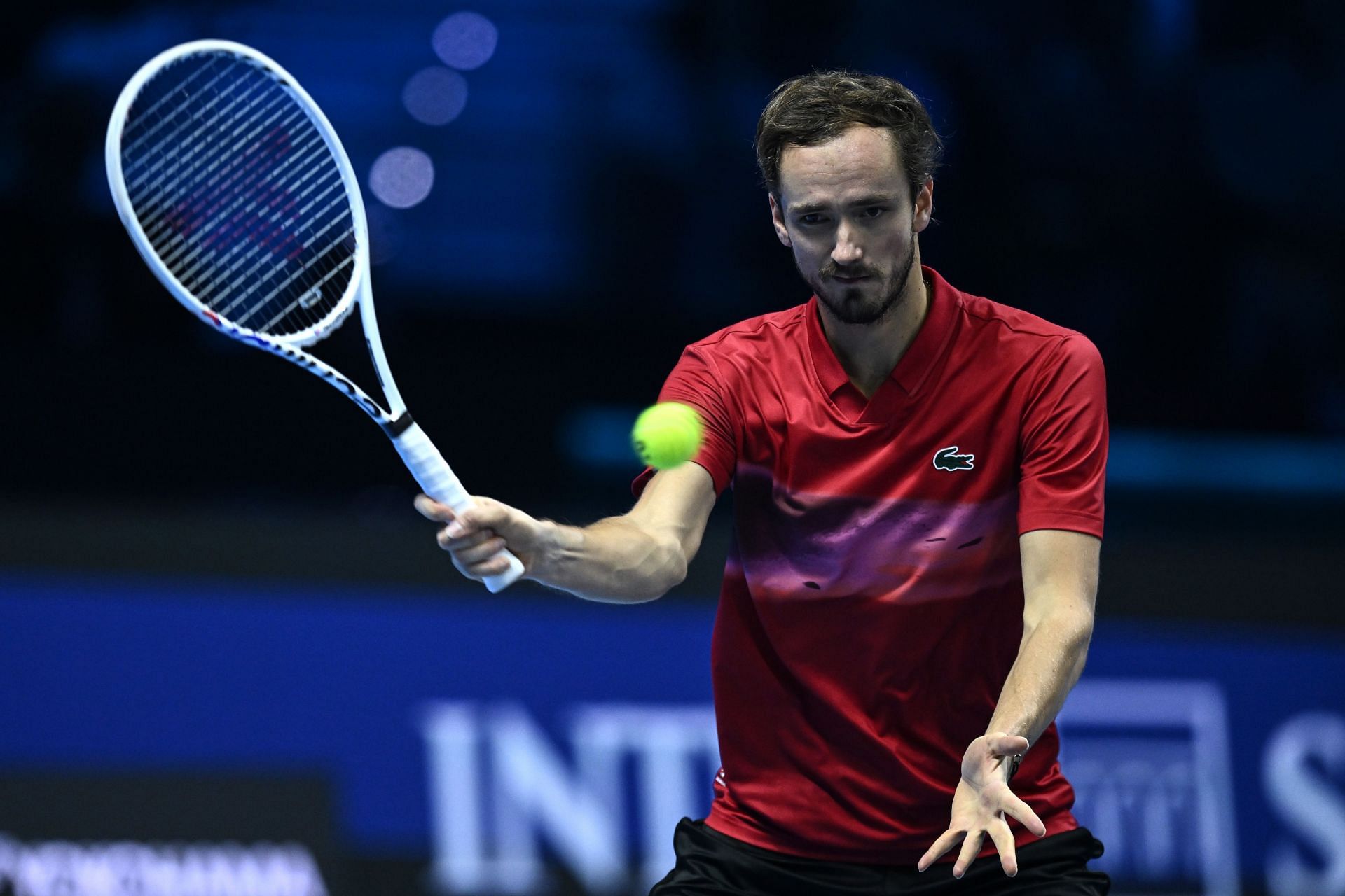 Nitto ATP Finals 2024 -Daniil Medvedev in action (Source: Getty)