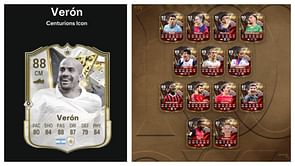 EA FC 25 Juan Sebastian Veron Centurions Icon SBC: All tasks and cheapest solutions