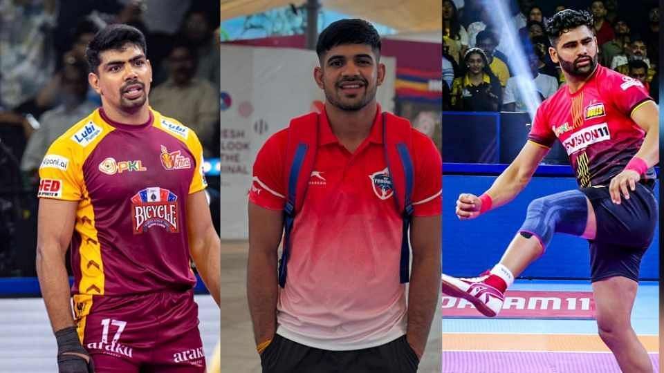 Sumit Sangwan picked his all-time playing 7 (Image: Instagram/pardeep_narwal9/pawan_sehrawat/sumit_sangwan009)