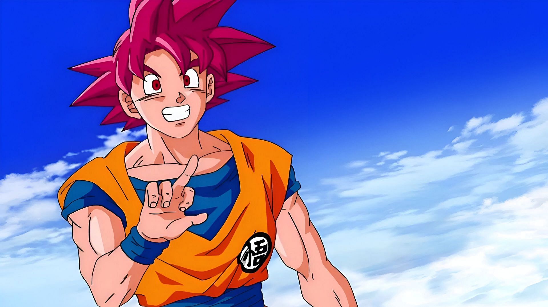 A Dragon Ball edit turns Henry Cavil into Goku (Image via Toei Animation)