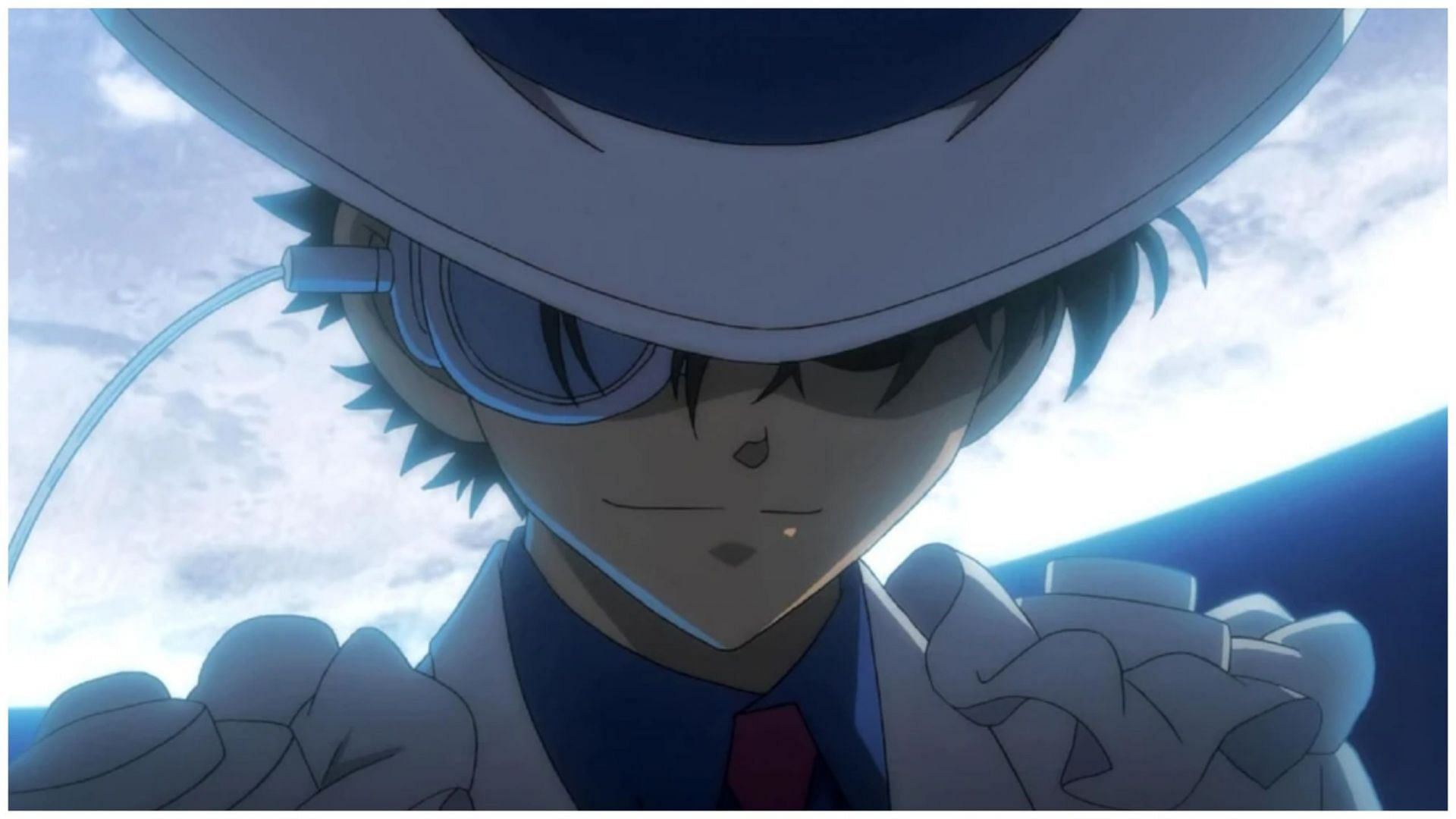 Kaito Kid as seen in the anime (Image via TMS Entertainment)