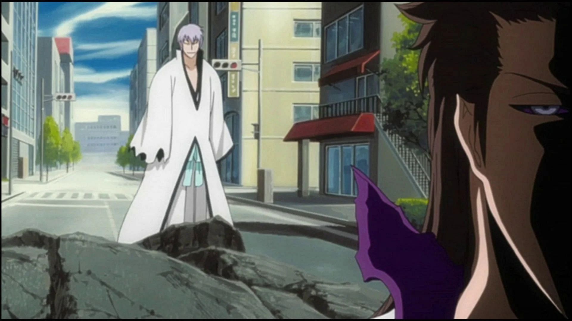 Gin betrays Aizen (Image via Studio Pierrot)