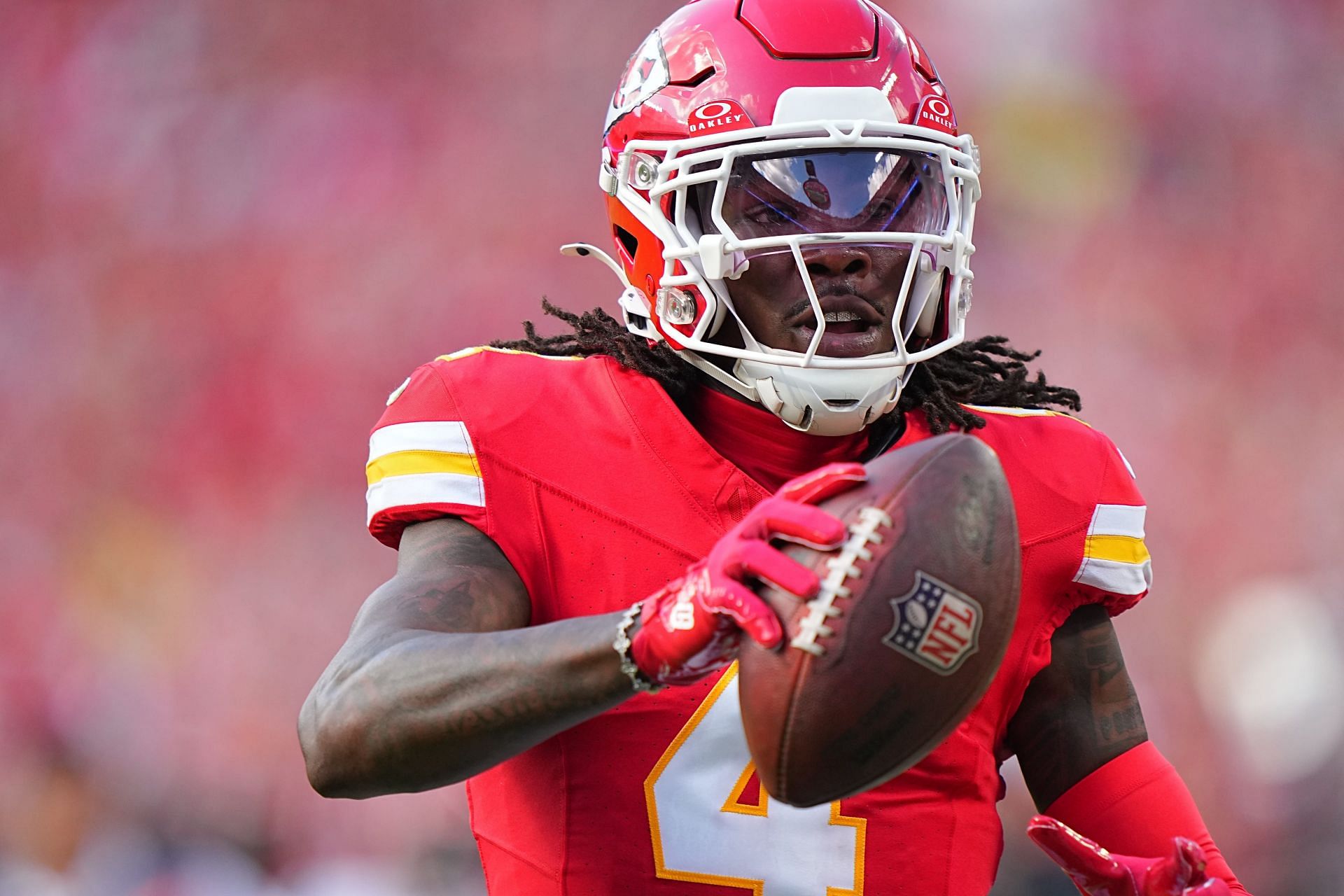 Rice at Kansas City Chiefs vs Cincinnati Bengals - Source: Getty