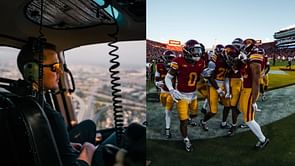 WATCH: Lincoln Riley's USC Trojans show off fiery new Mamba cleats ahead of UCLA showdown