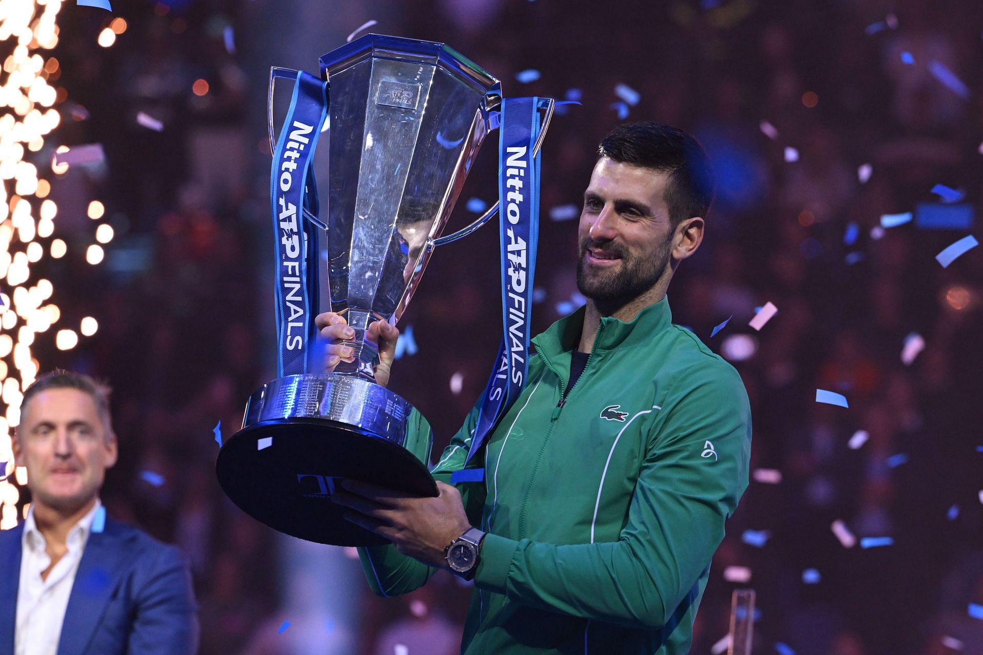 Djokovic in the Nitto ATP Finals last year (Source: Getty)