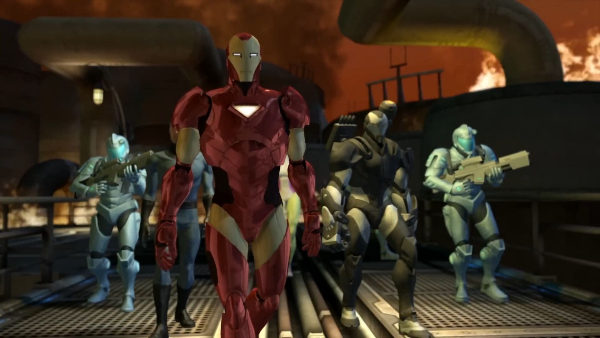 A still from Marvel: Ultimate Alliance 2 (Image via Activision)