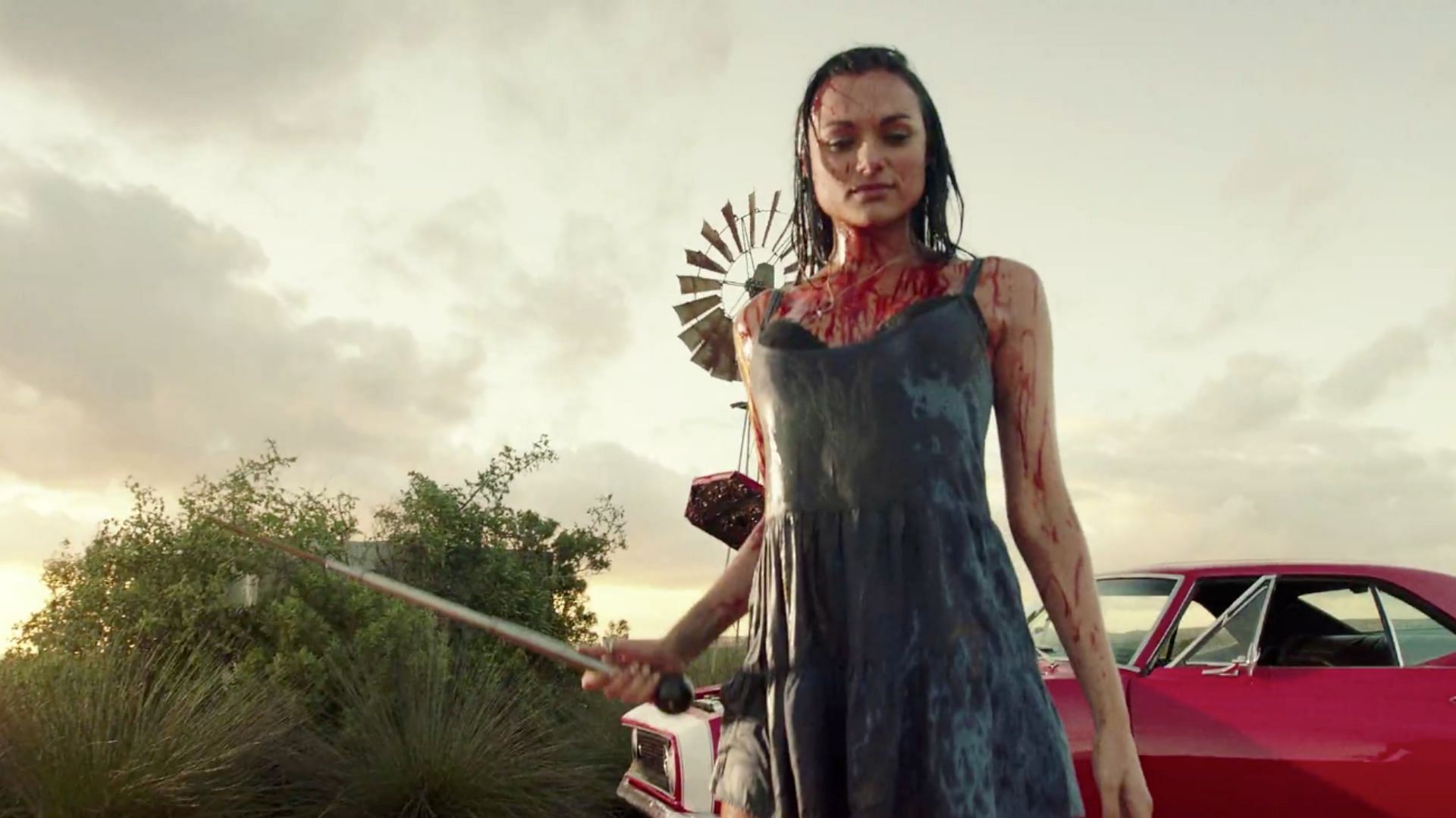 A still from Blood Drive (Image via Syfy)