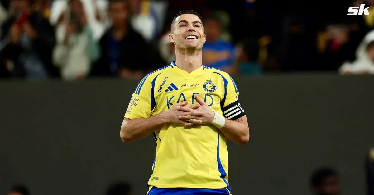 Ronaldo celebrated Al-Nassr