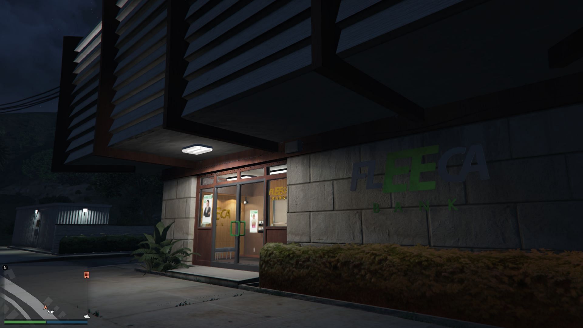 The GTA Online Auto Shop Contracts guide readers must rob Fleeca Banks in this mission (Image via Rockstar Games)