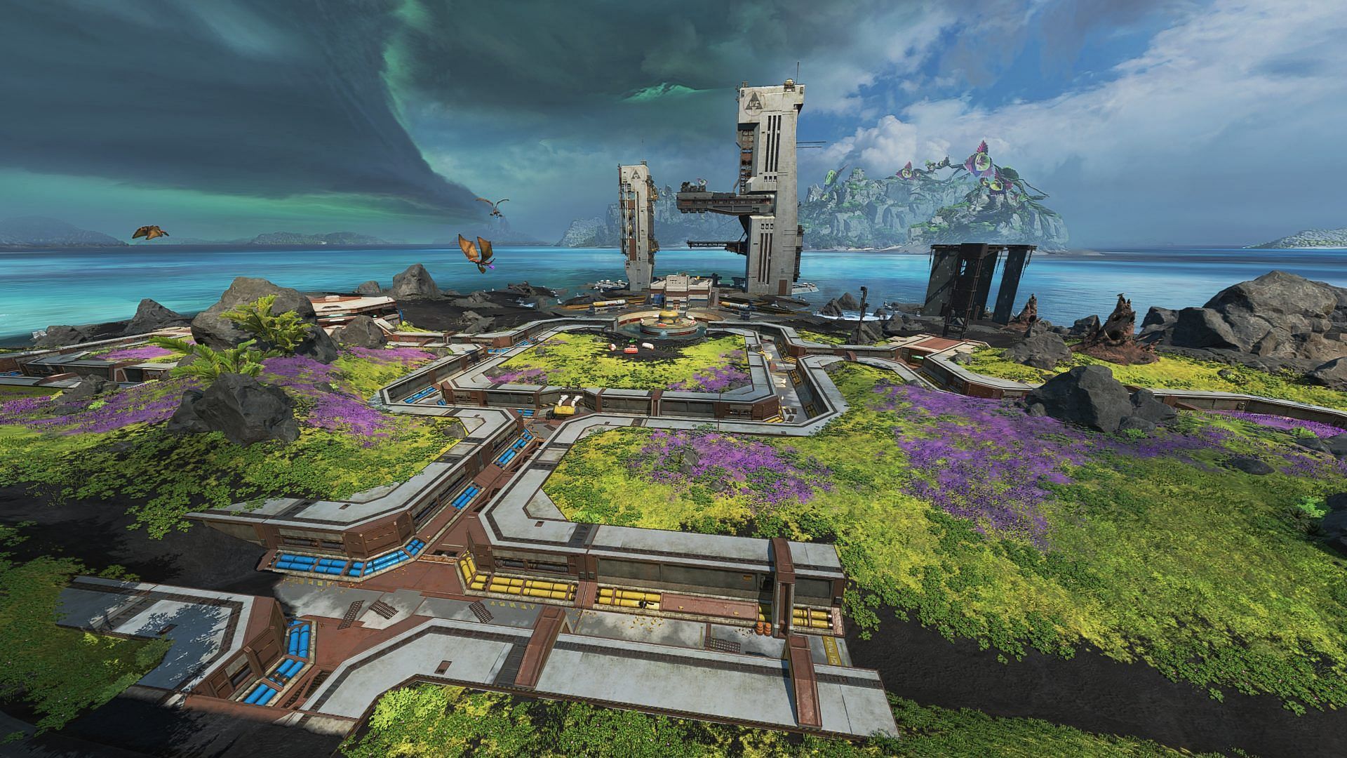 North Pad in Storm Point in Apex Legends (Image via EA)