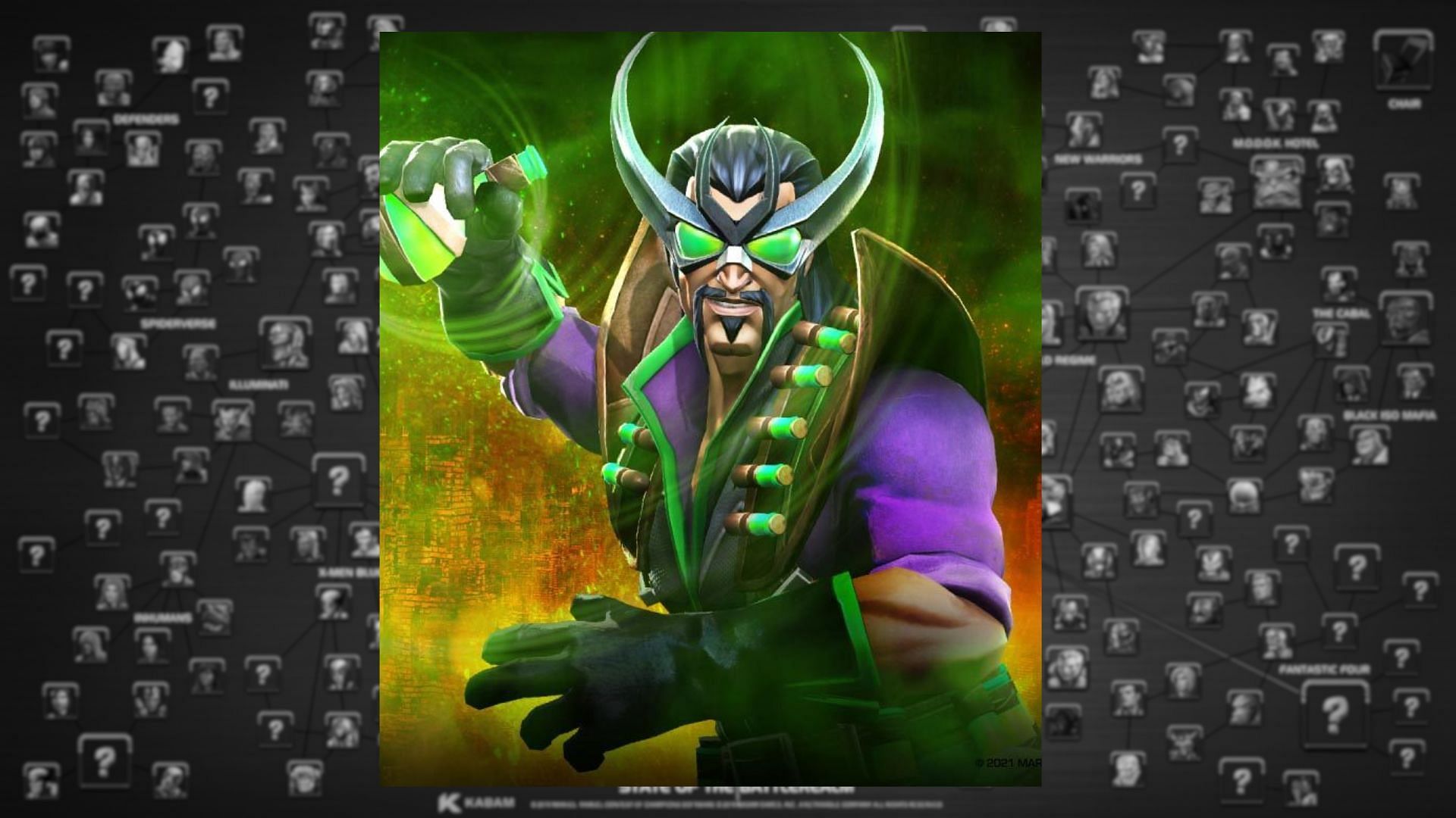 Diablo is one of the support mystic 4-star characters in the Marvel Contest of Champions (Image via Kabam Games, Inc.)