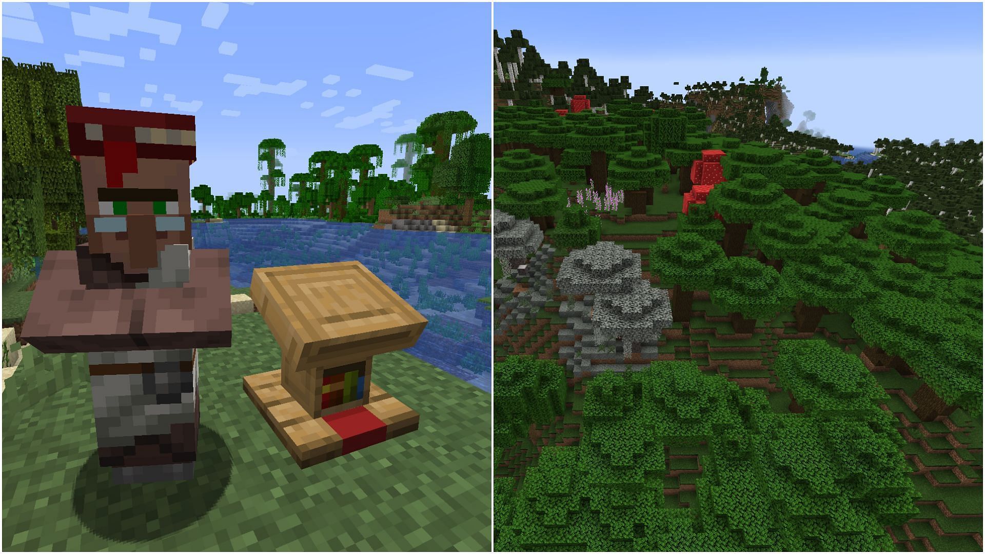 Villager trading rebalance will force players to explore biomes and various villages (Image via Mojang Studios)