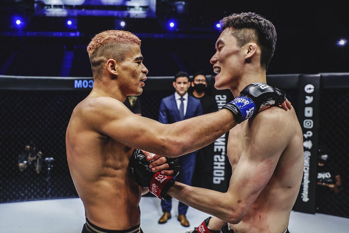 Fabricio Andrade and Kwon Won Il - Photo by ONE Championship