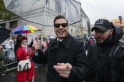 "Rocking shades during a clouded thunderstorm"- Netizens roast Jimmy Fallon for wearing sunglasses during Macy's Thanksgiving Parade