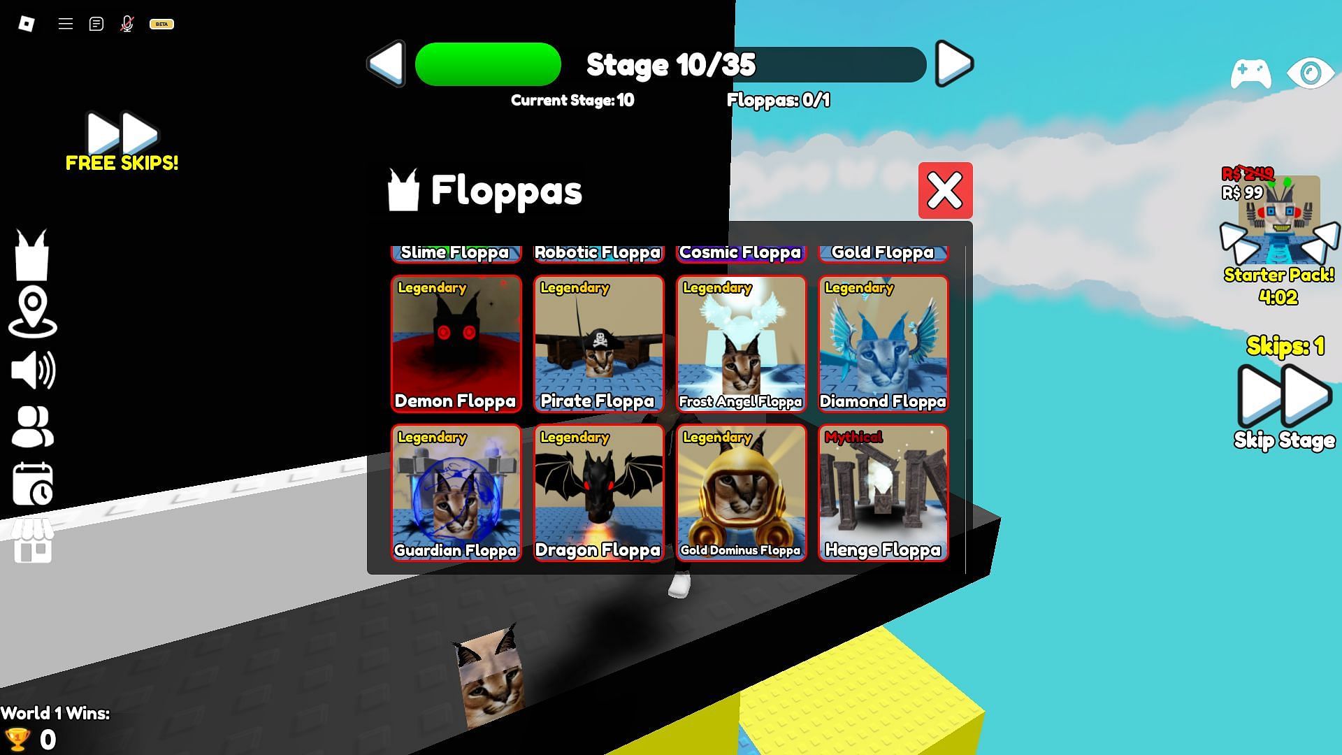 Floppa pets (Image via Roblox)