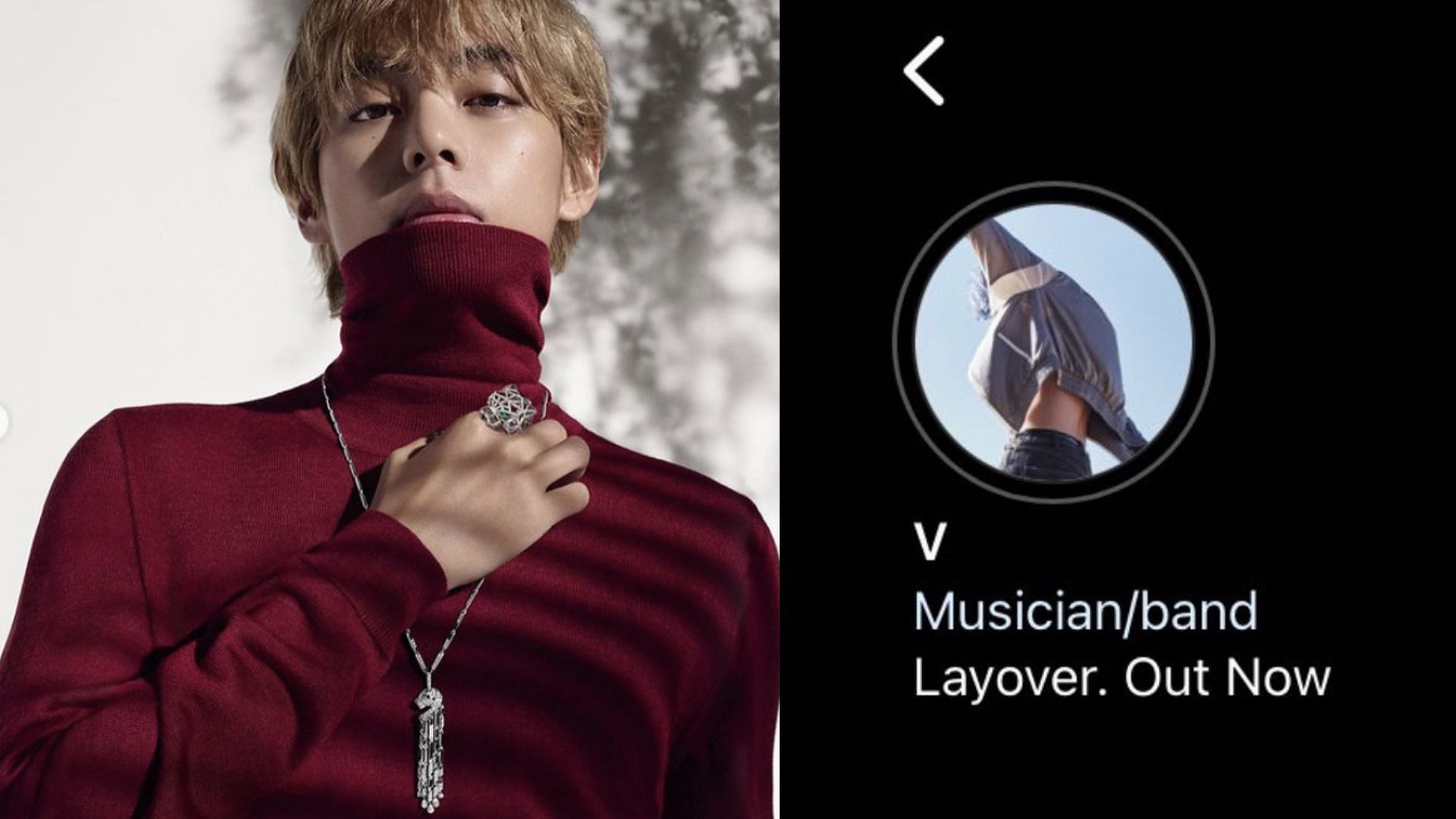 BTS&rsquo; V disables  Musician/Band label on his Instagram bio (Image via Instagram/@thv)