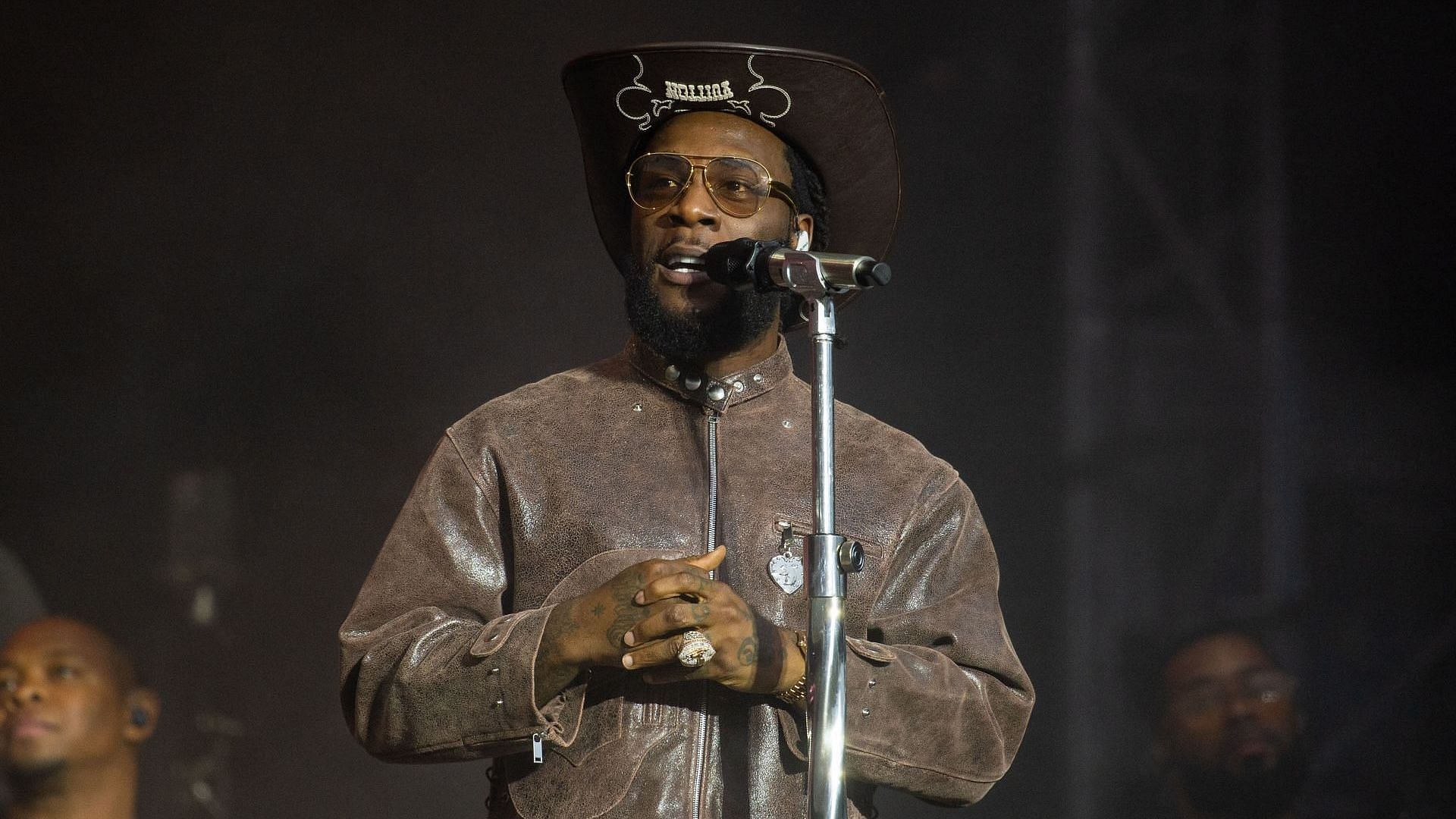 67th Annual Grammy Award nominee Burna Boy performs on day 2 of 2024 Superbloom Festival at Olympiapark on September 08, 2024 in Munich, Germany. (Photo by Joseph Okpako/Redferns)