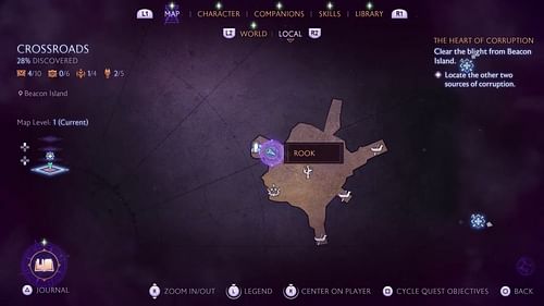 Go to the Crossroads to start the quest (Image via EA)