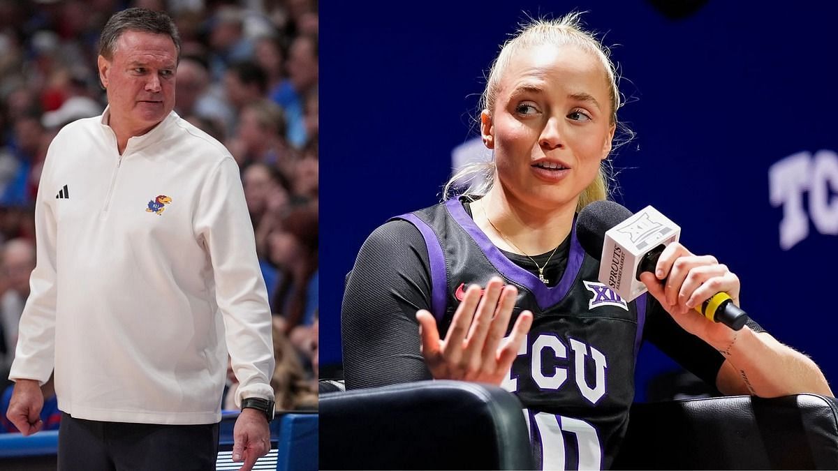 Hailey Van Lith, Bill Self (Image Credits: IMAGN)