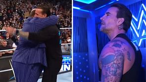 [WATCH] Unseen backstage footage of CM Punk and Paul Heyman moments before The Wiseman revealed 5th member of OG Bloodline on WWE SmackDown
