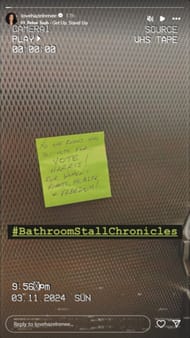 Draymond Green's wife, Hazel Renee, shared this on Instagram. (Photo: Screengrabbed from Hazel's IG story)