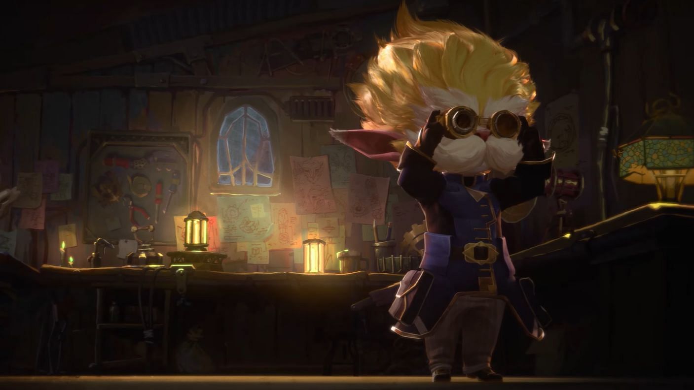 Heimerdinger in Arcane ( Image via Netflix)