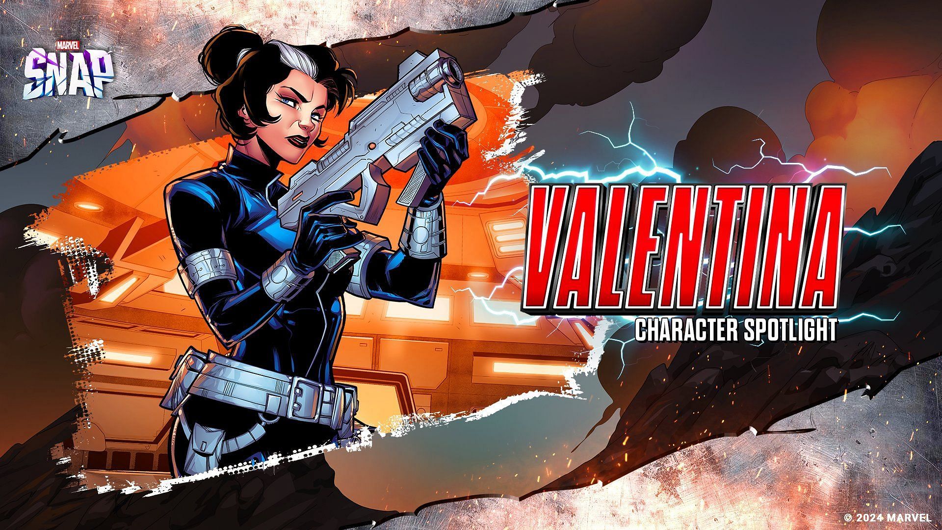 Valentina in Marvel Snap (Image via Nuverse)