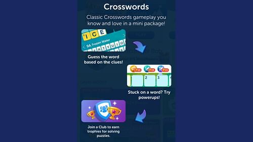 Mini Crosswords in Words with Friends (Image via Zynga)