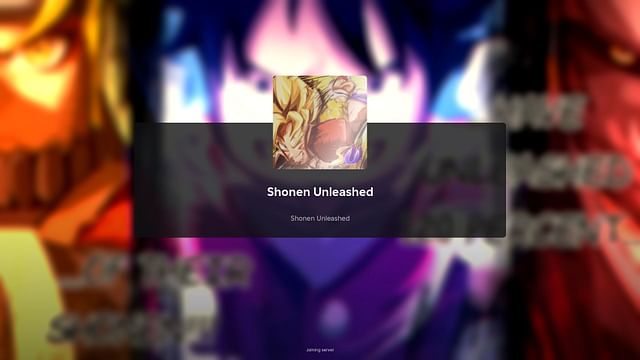 Shonen Unleashed Private Server Codes (January 2025)