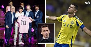 “Put your hand in your pocket again” - Gary Neville sends Cristiano Ronaldo transfer message to David Beckham after Lionel Messi success
