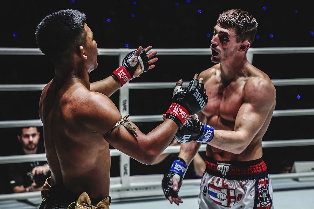 Rodtang Jitmuangnon fighting Jacob Smith | Image credit: ONE Championship