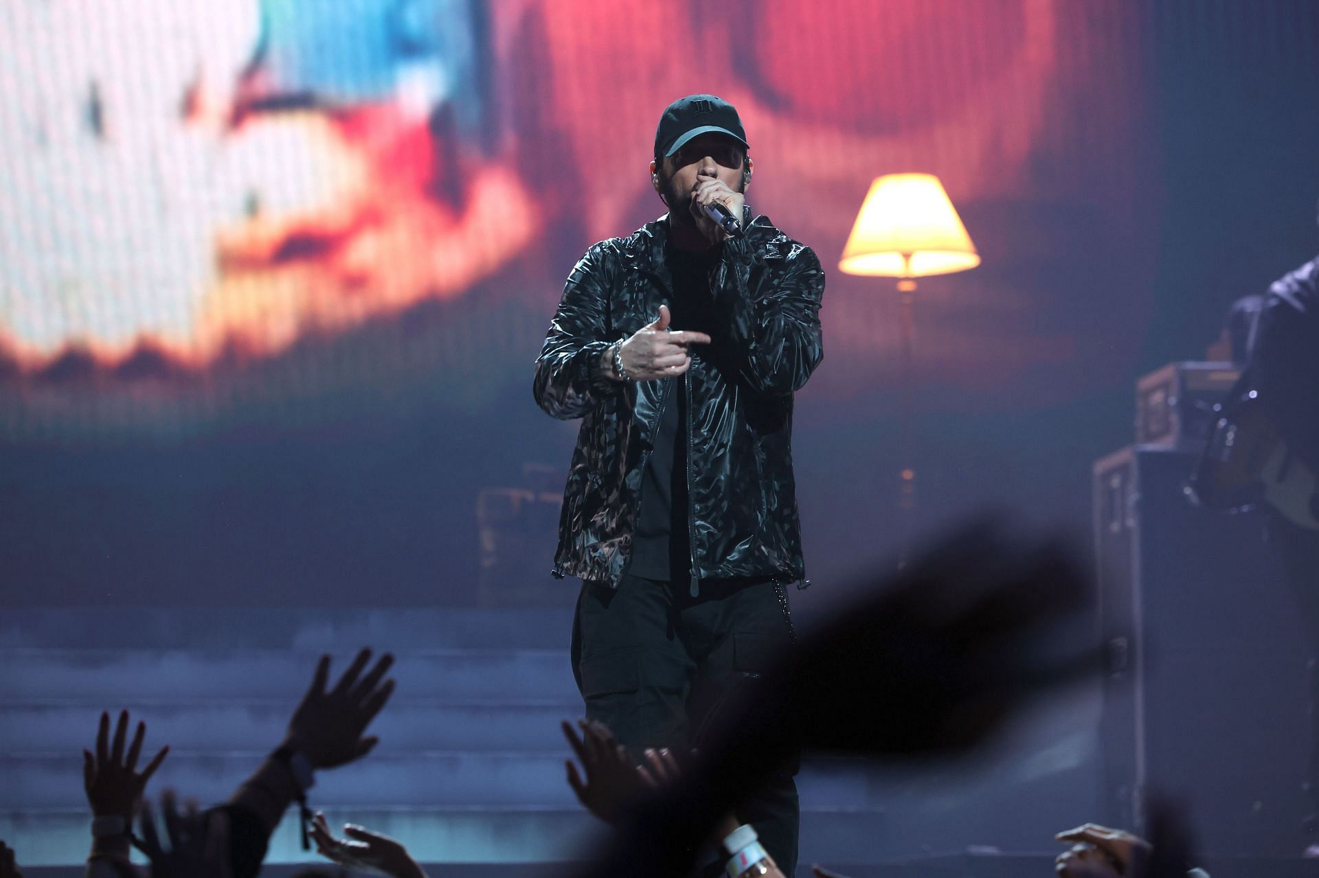 Eminem at the 2024 MTV Video Music Awards (Image via Getty)