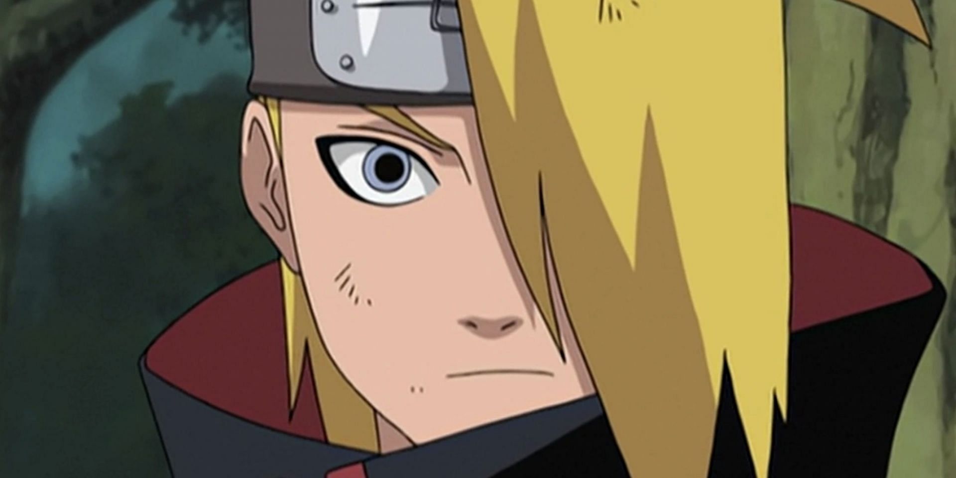 Deidara as seen in anime (Image via Studio Pierrot)