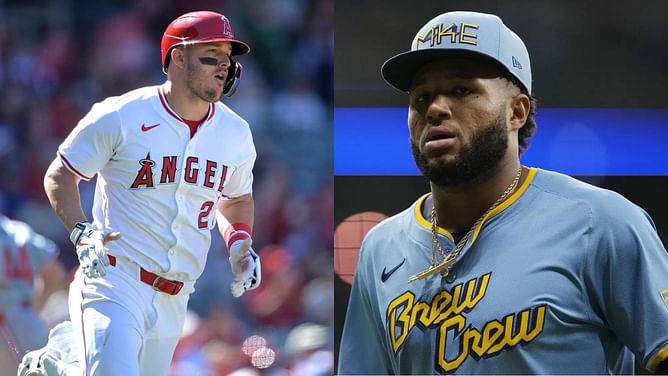 Jackson Chourio brings focus to surpassing Mike Trout's record in his rookie year with Brewers