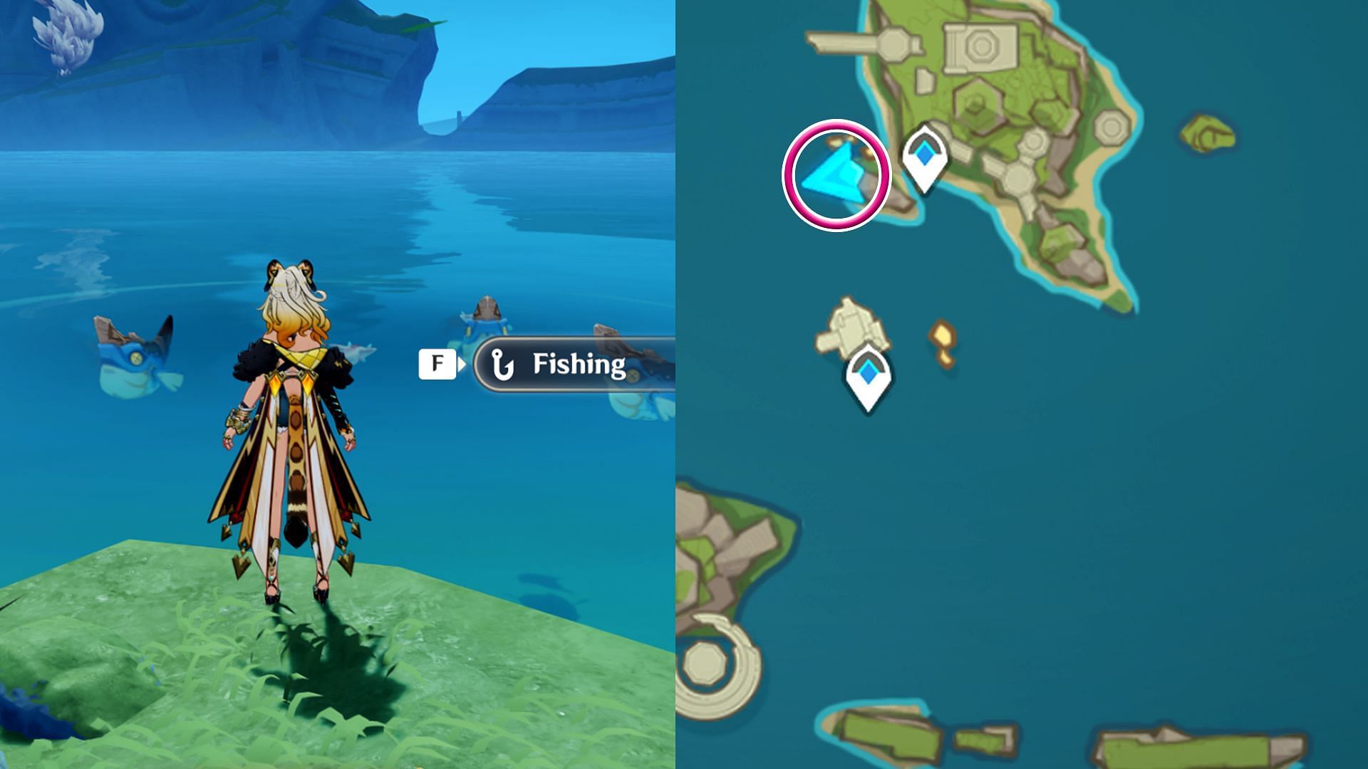 Fishing Spot #11 (Image via HoYoverse)