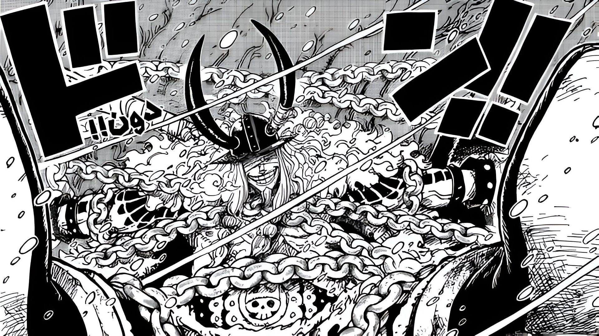 Loki as seen in the manga (Image via Eiichiro Oda/Shueisha)