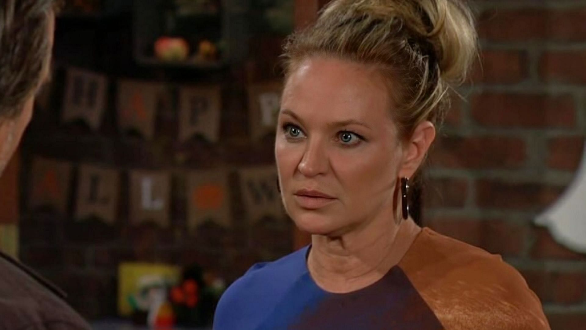 Sharon Newman in a still from the soap (Image via CBS)