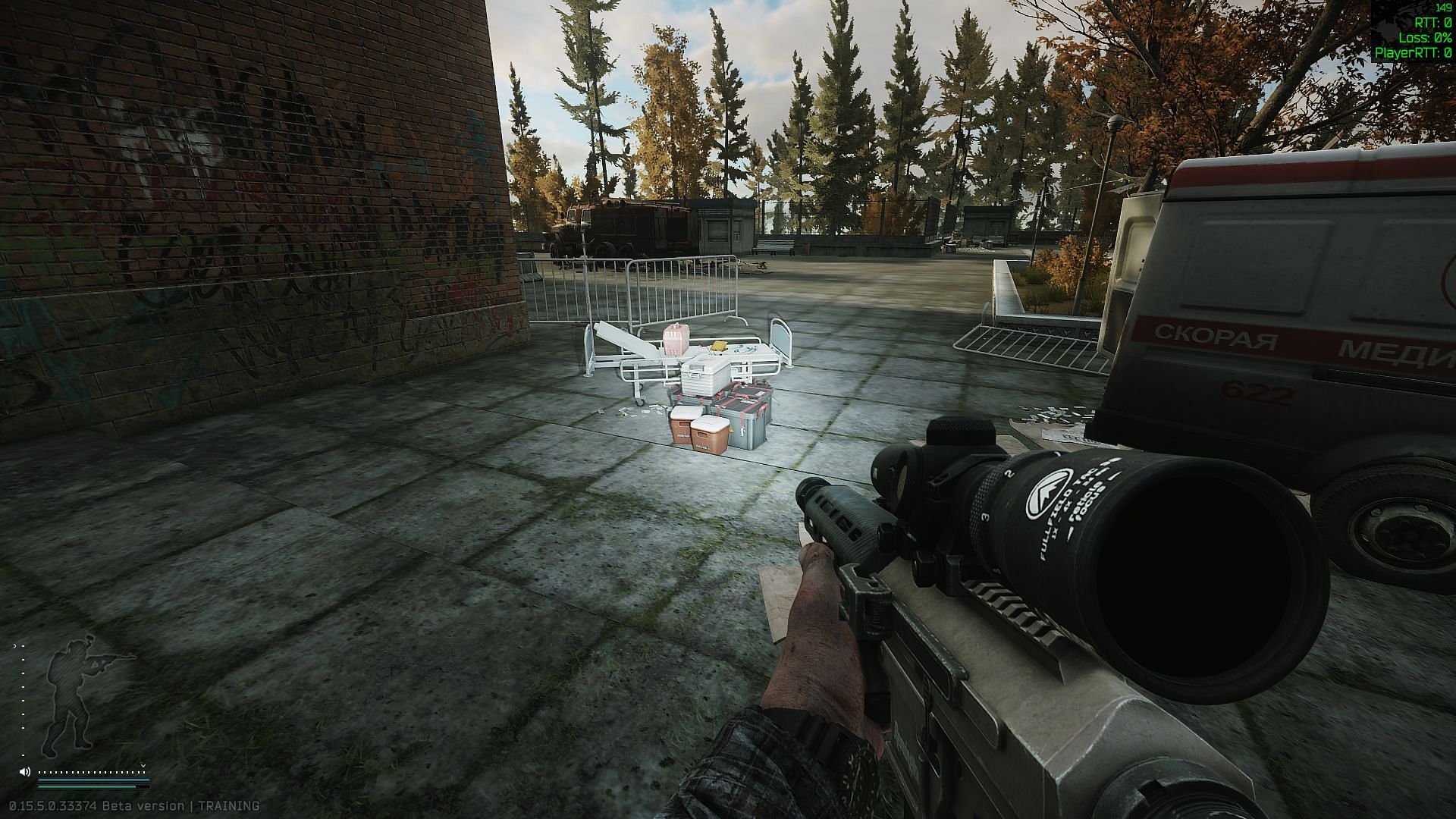 The third medical box in the resort (Image via Battlestate Games)