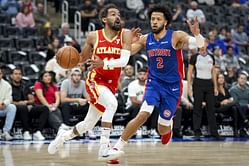 Trae Young plays it cool as Pistons dish out his own medicine with savage post