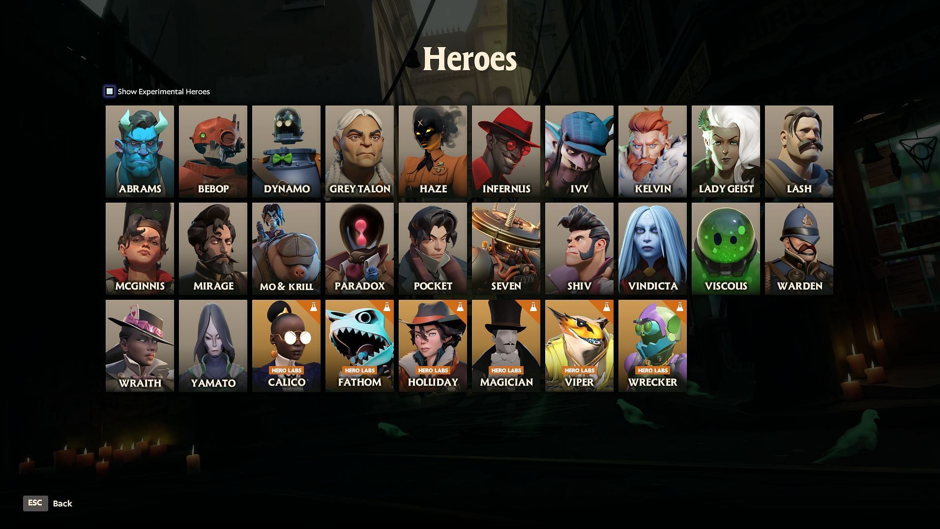 All playable characters in Deadlock so far (Image via Valve)