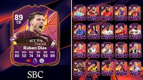 EA FC 25 Ruben Dias Track Stars SBC: All tasks and cheapest solutions